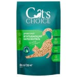 Древесный впитывающий наполнитель Cat's choice