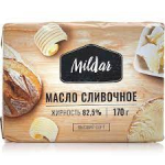Масло сладкосливочное 82,5% Милдар