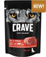 Влажный корм для собак Crave с говядиной